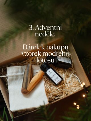 3. Adventní neděle 🕯️🕯️🕯️ 🎁 Tento týden přinášíme dárek k nákupu na našem e-shopu. Ke všem objednávkám Vám přibalíme malou...